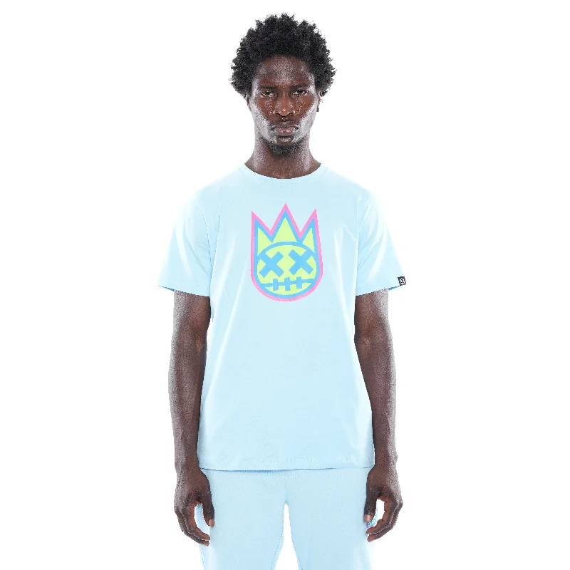 3D CLEAN SHIMUCHAN LOGO  SHORT SLEEVE CREW NECK TEE IN ATOMIZER