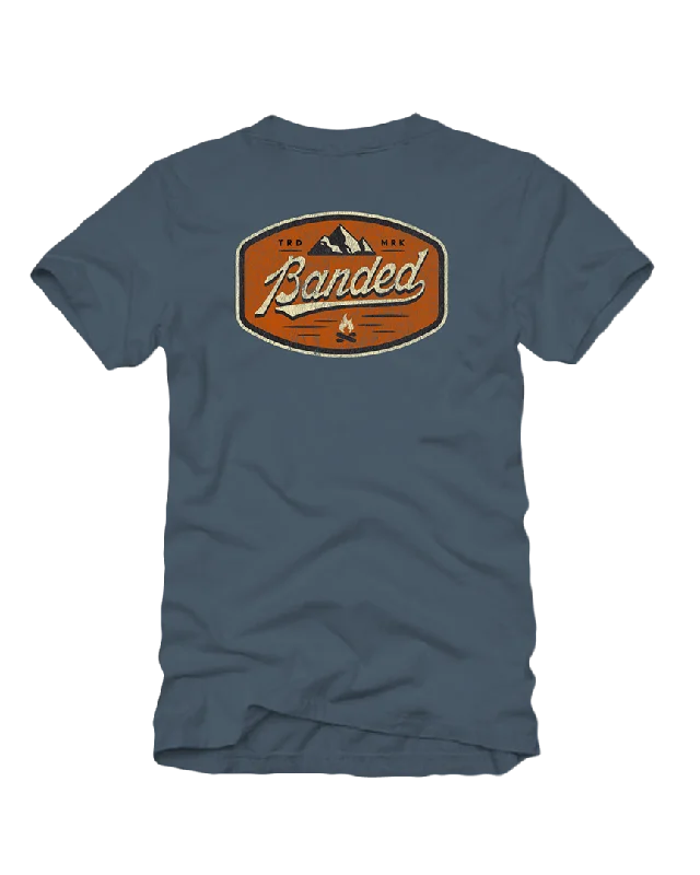 Banded Camp Badge Short Sleeve Tee