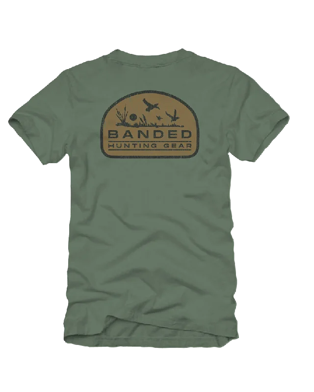 Banded Simple Shot Short Sleeve Tee