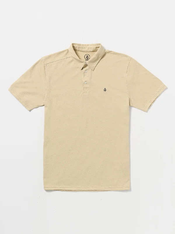 Banger Short Sleeve Polo - Sand