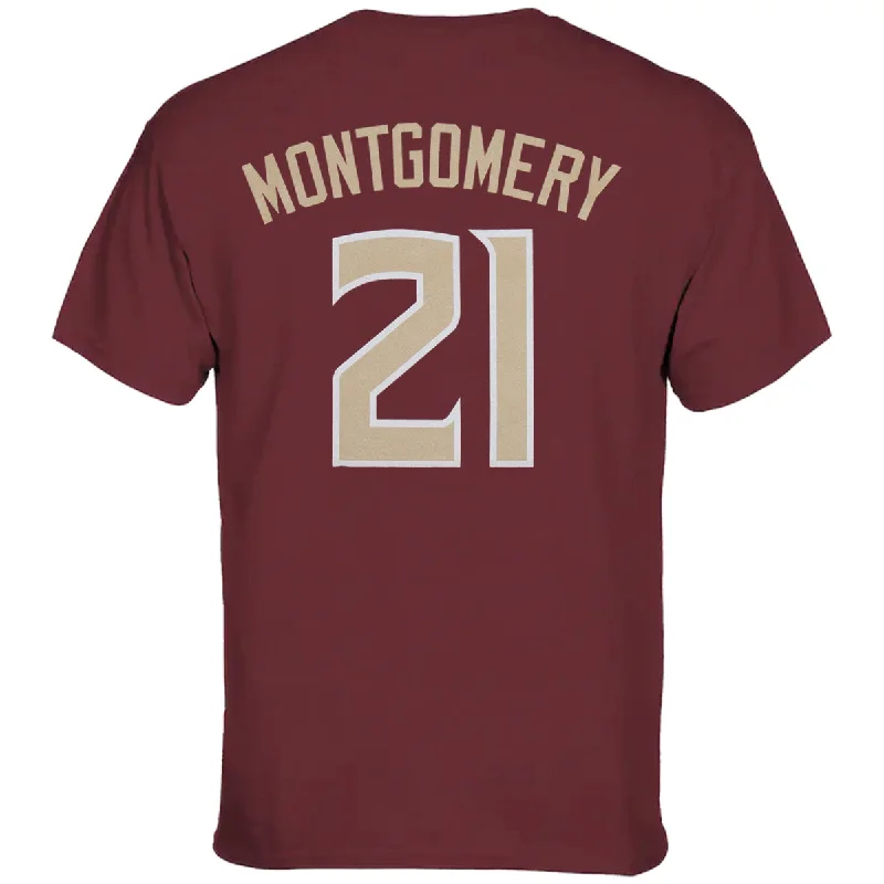 Retro Brand Adult/Unisex Seminoles Carson Montgomery #21 Short Sleeve T-shirt