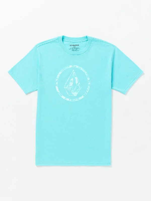 Circle Stone Short Sleeve Tee - Crete Blue