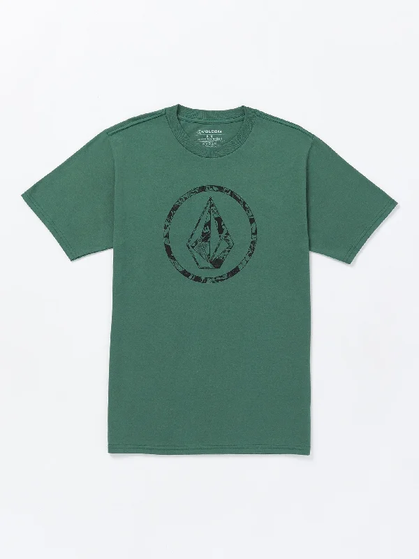 Circle Stone Short Sleeve Tee - Fir Green