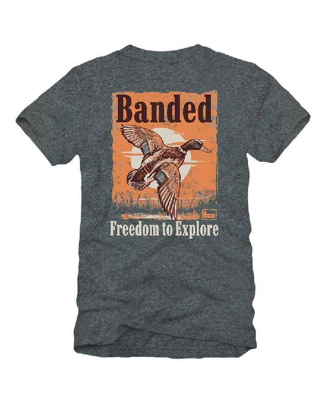 Banded Flying Mallard Short Sleeve Tee