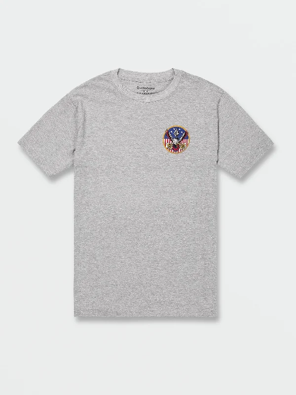 Freedomeagle Short Sleeve Tee - Heather Grey