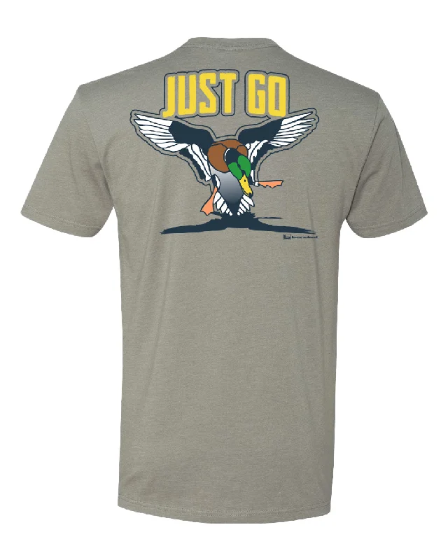 Just Go 3D Mallard Short Sleeve Tee