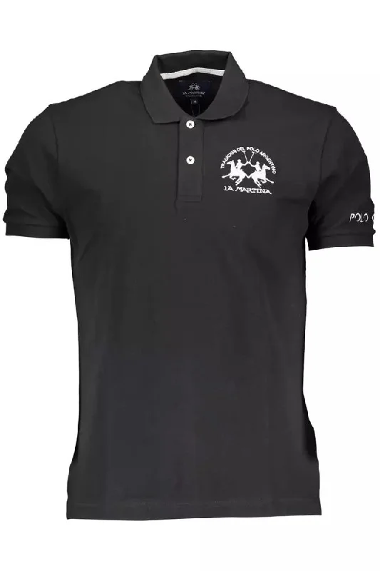 La Martina Elegant Short-Sleeved Polo Men's Perfection