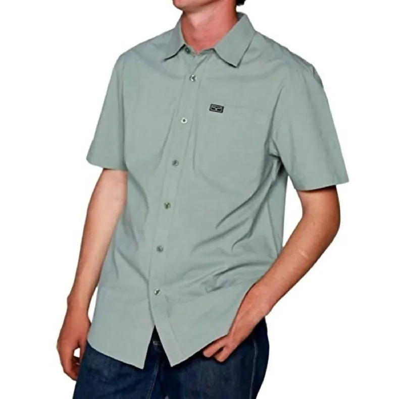 Linville Short Sleeve Shirt In Sage