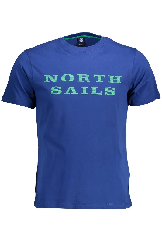 North Sails Chic  Print Round Neck Tee - Short Men's Sleeves