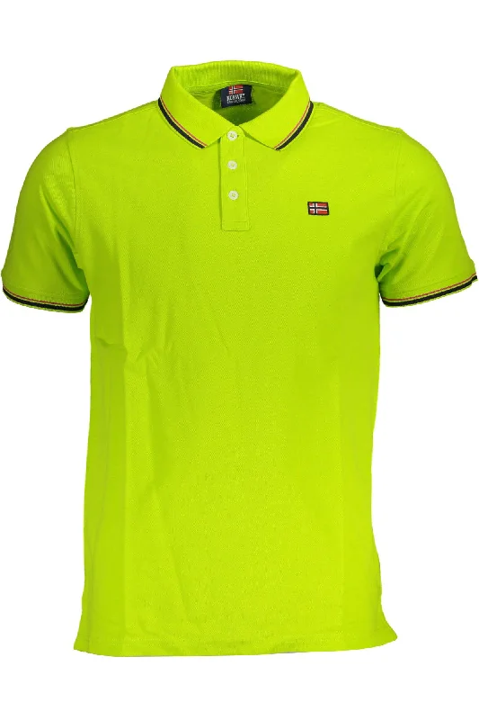 Norway 1963 Summery Elegance  Short-Sleeved Men's Polo