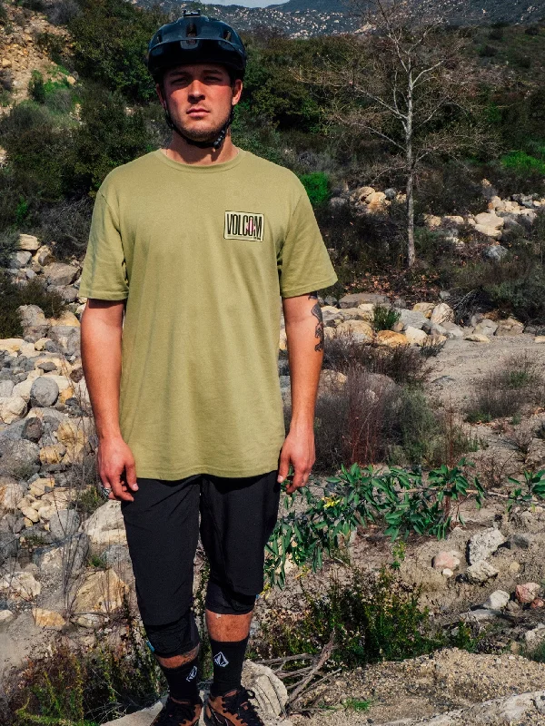 Peripheral Tech Short Sleeve Tee - Vintage Green