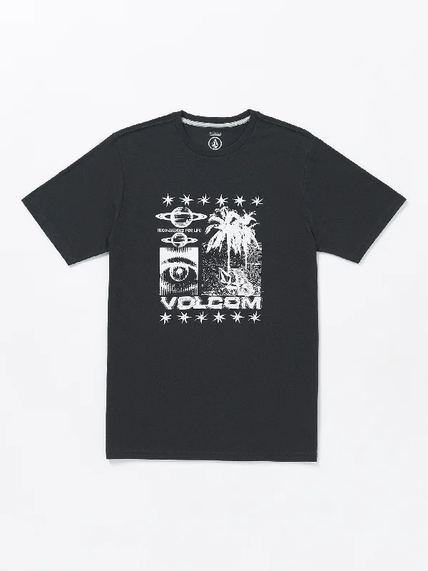 Ratso Short Sleeve Tee - Washed Black Heather