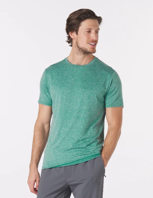 Salton Short Sleeve: Emerald Heather