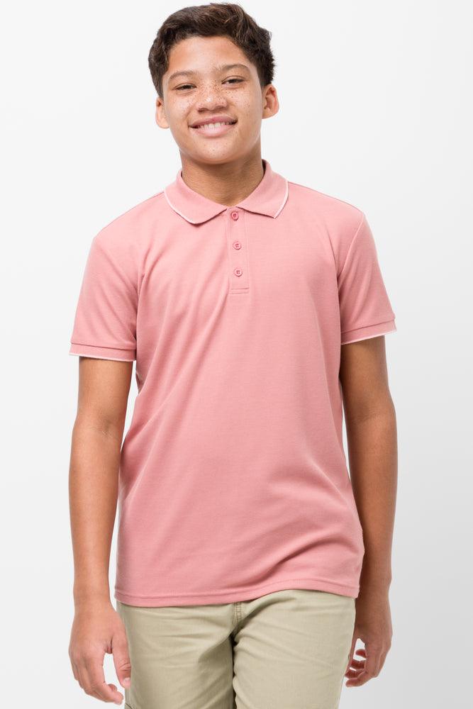 Short Sleeve Golfer Pink