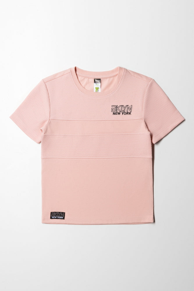 Short Sleeve T-Shirt Pink