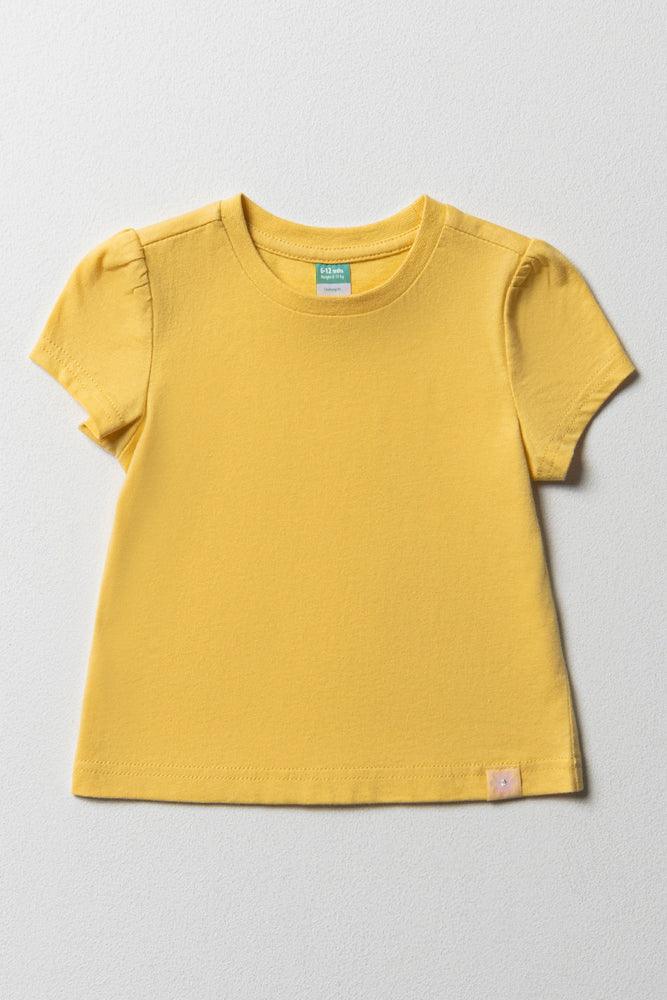 Short Sleeve T-Shirt Yellow