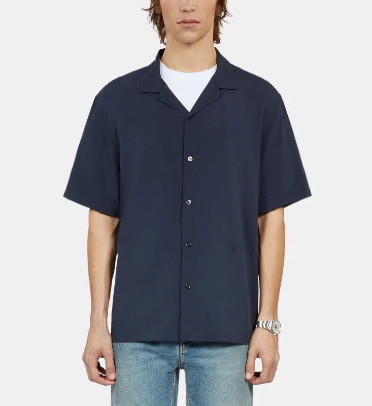 Short-sleeved Fluid Shirt