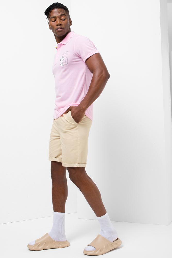 Snoopy Short Sleeve Golfer Pink