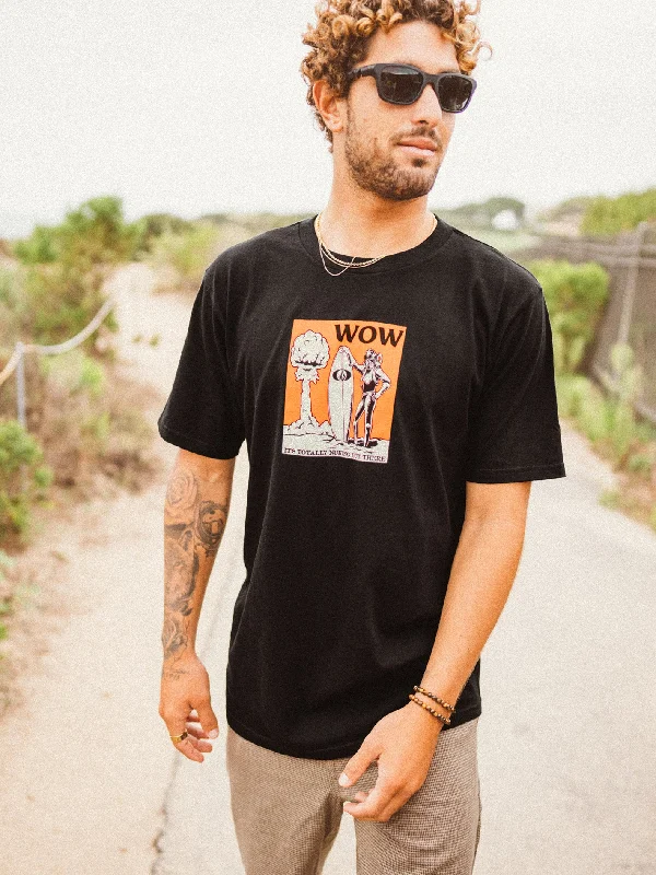 Wow Short Sleeve Tee - Black