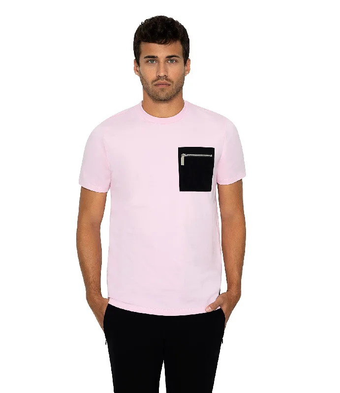 Bertigo Stretch Short-Sleeve Tshirts | ORSO ZP PINK T-SHIRT