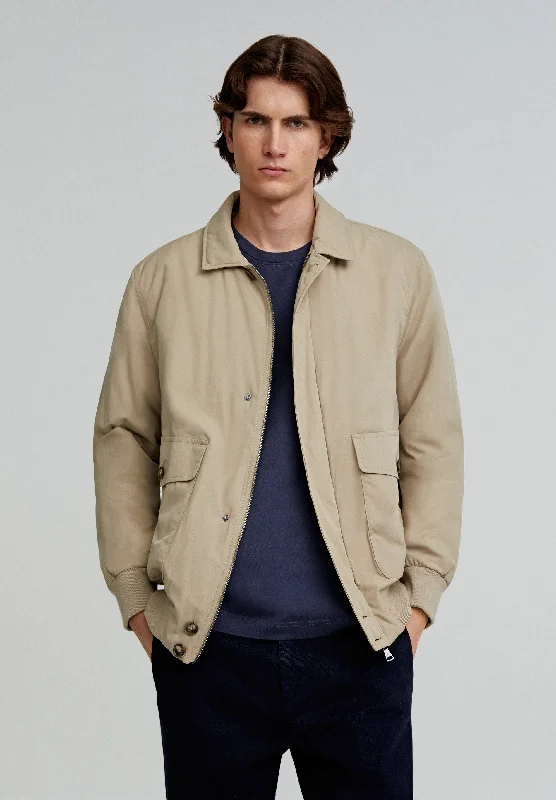 BOMBER JACKET WITH POCKETS