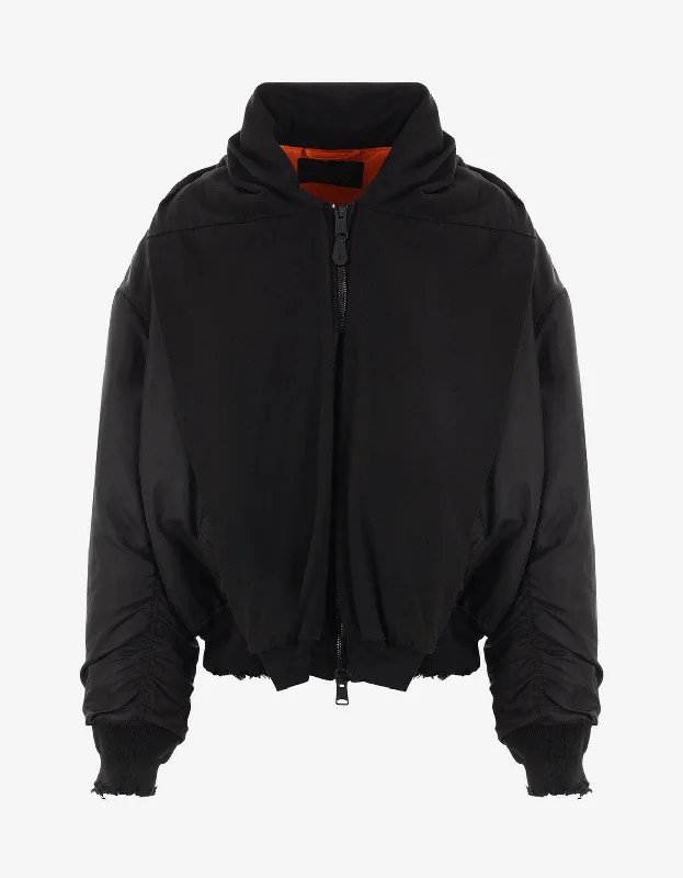 Balenciaga Black Incognito Bomber Jacket