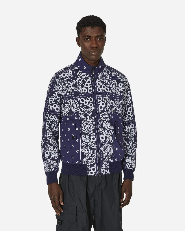 NÒMARYTHM TEXTILE G9 Bandana Jacket Indigo