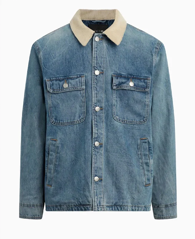 Barn Jacket In Barn Blue