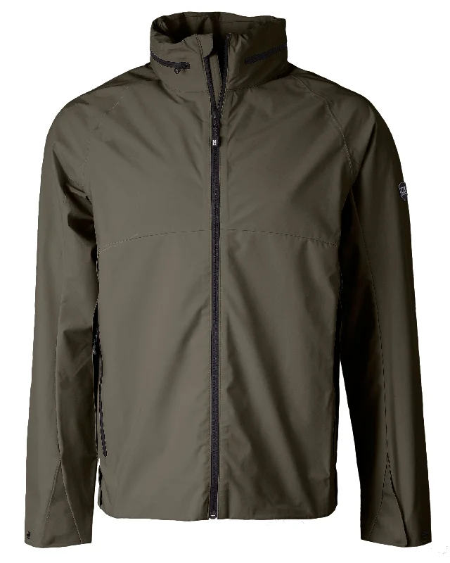 Cutter & Buck Vapor Water Repellent Stretch Mens Full Zip Rain Jacket