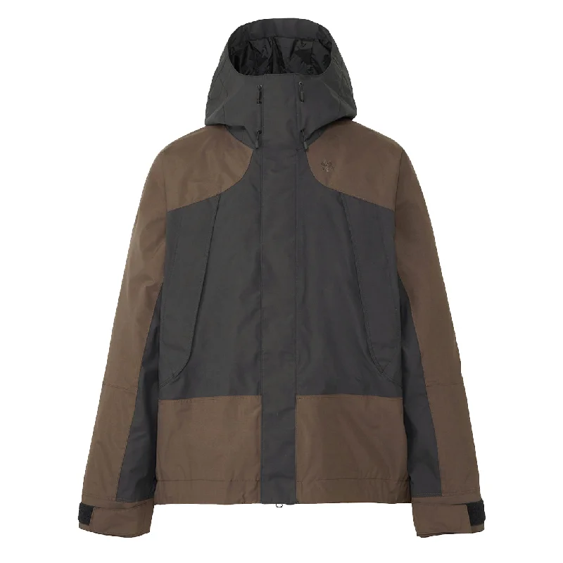 Goldwin Pertex Unlimited 2L Jacket Jet Brown / Black