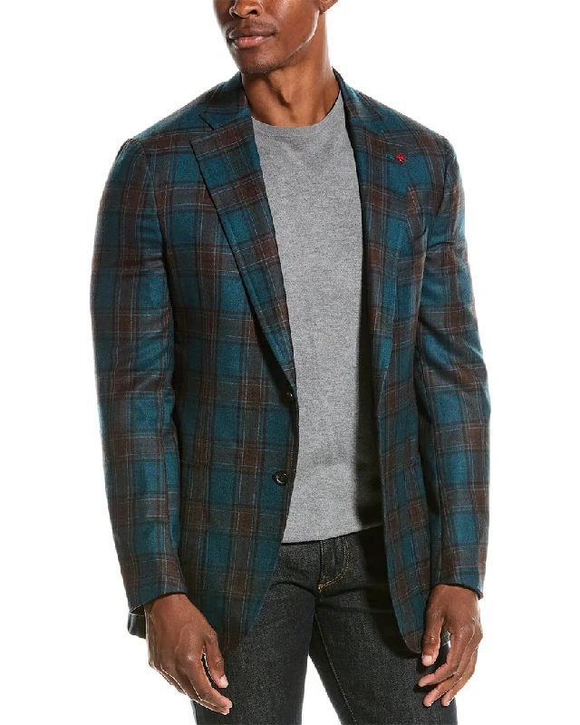 ISAIA Cashmere & Silk-Blend Jacket