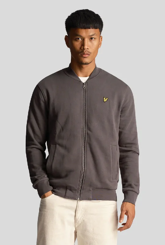 LYLE AND SCOTT JERSEY BOMBER JACKET