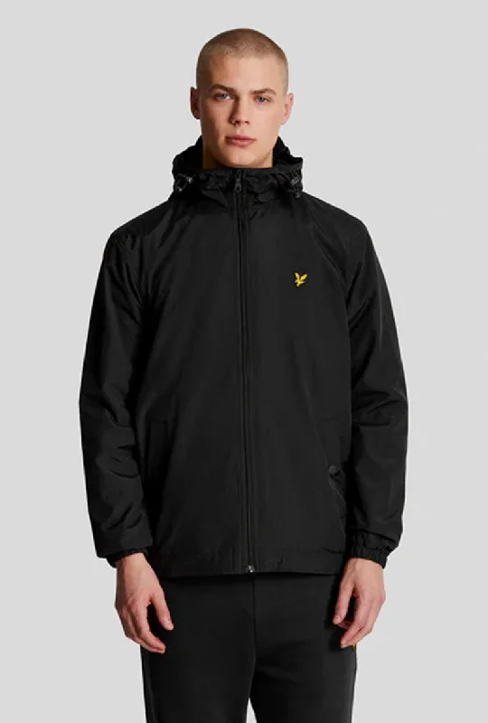 LYLE AND SCOTT ZIP THROUGH HOODED JACKET