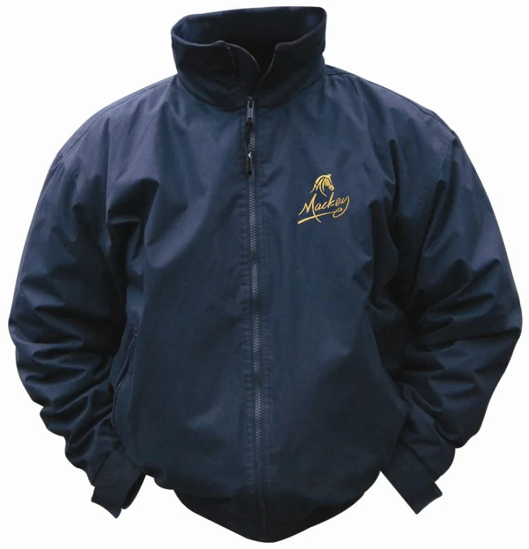 Mackey Blouson Jacket With Rear Logo