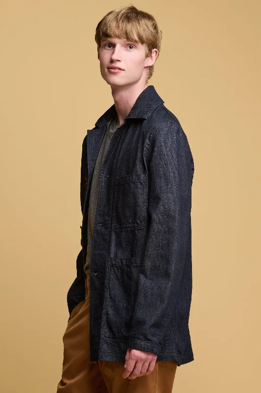 Men's Chore Jacket - Indigo Denim