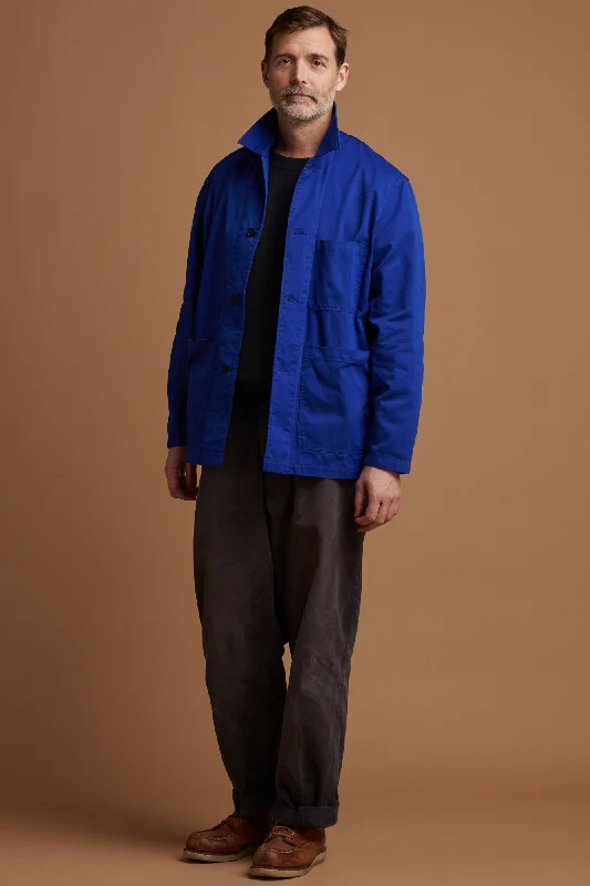 Men's Chore Jacket - Royal Blue