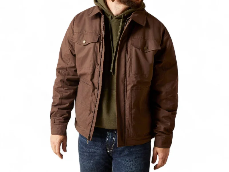 Men's Grizzly 2.0 Canvas Conceal And Carry Jacket In Bracken