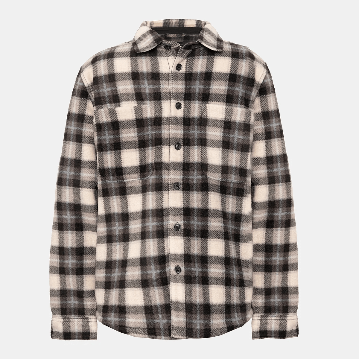 Mens Tokyo Laundry Checked Fleece Jacket