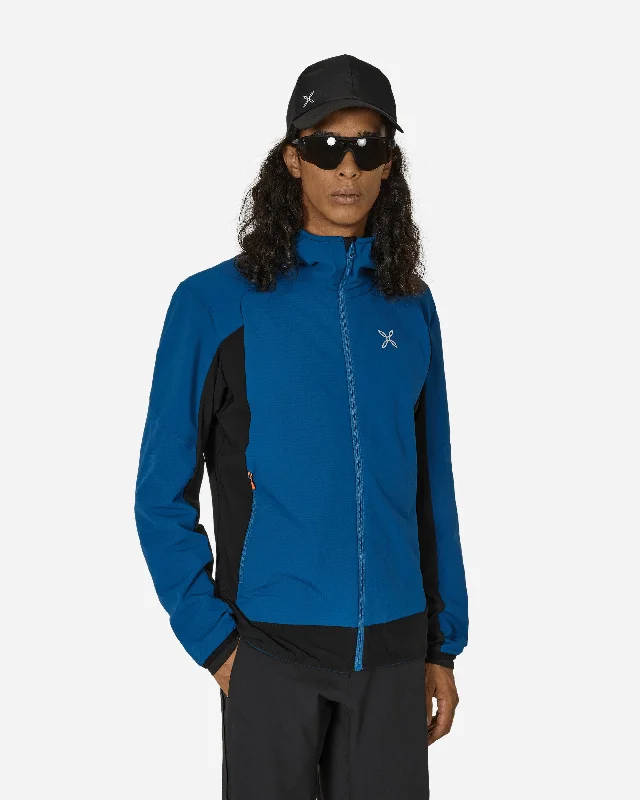 Premium Wind Hoody Jacket Deep Blue