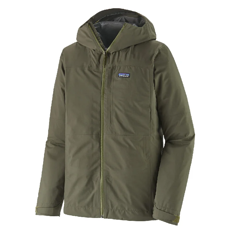 Patagonia Boulder Fork Rain Jacket Basin Green