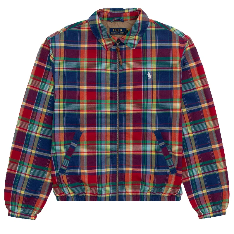 Polo Ralph Lauren Bayport Windbreaker Jacket Madras