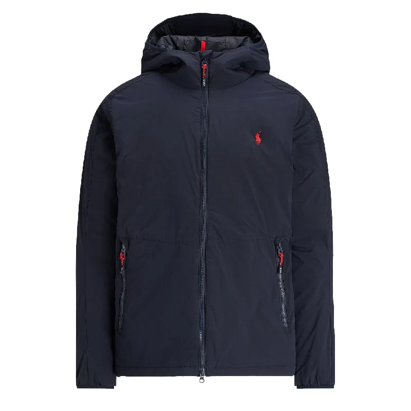 Polo Ralph Lauren Stretch Hooded Jacket Collection Navy