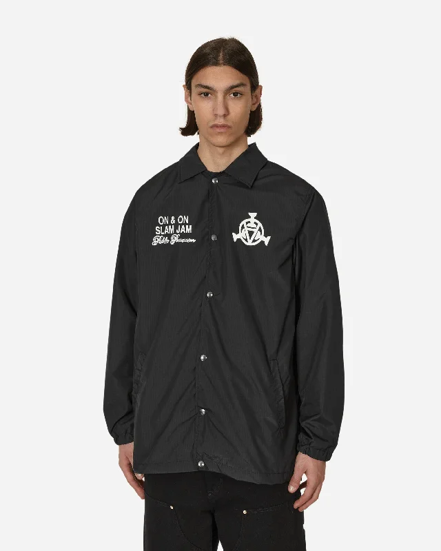 Slam Jam Realize Your Ideas Coach Jacket Black