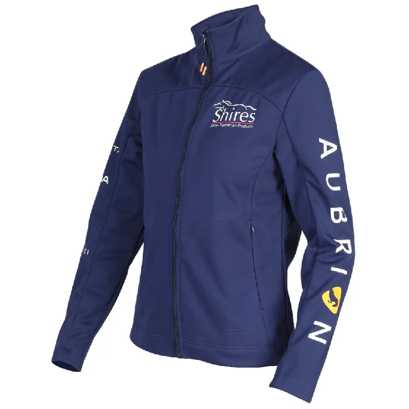 Shires Aubrion Unisex Branded Softshell Jacket