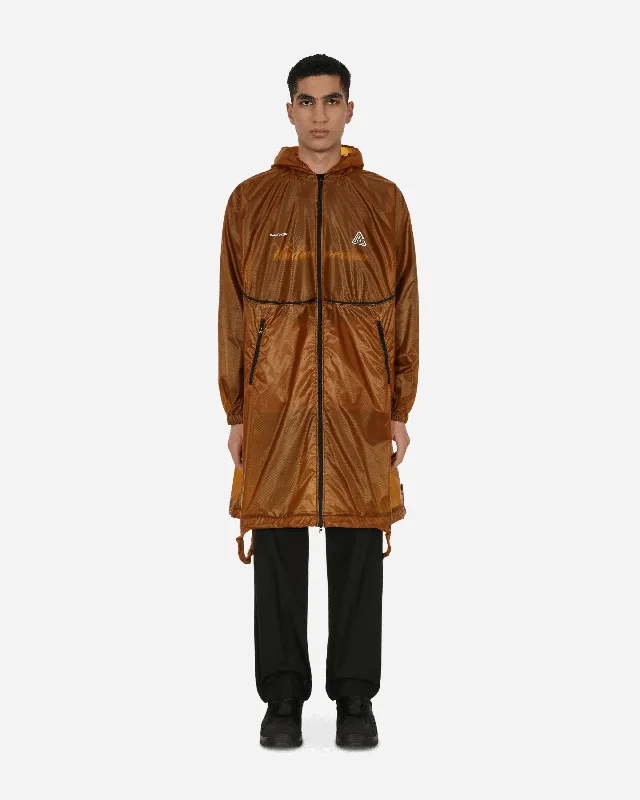 Packable Parka Jacket Brown