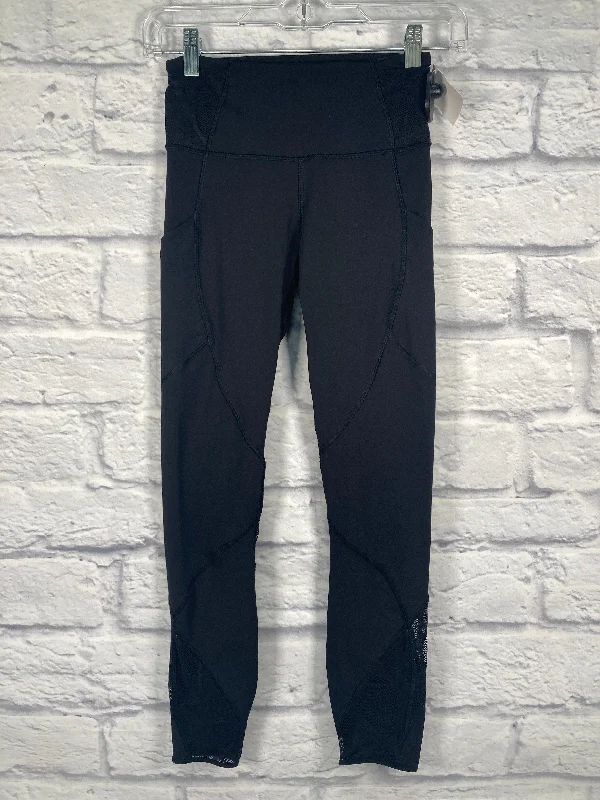 Black Athletic Leggings Lululemon, Size Xs