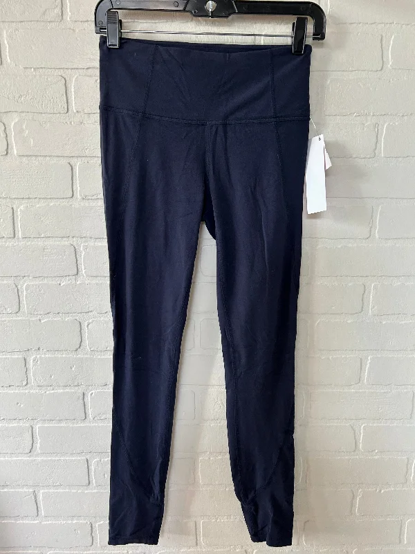 Blue Athletic Leggings Athleta, Size 4