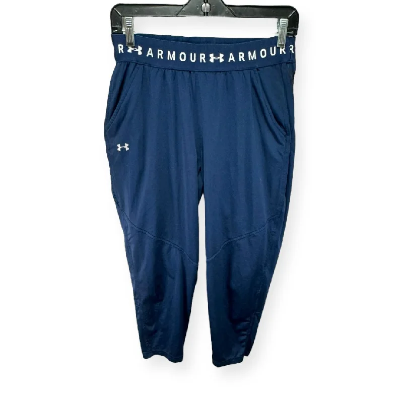 Blue Athletic Leggings Under Armour, Size M