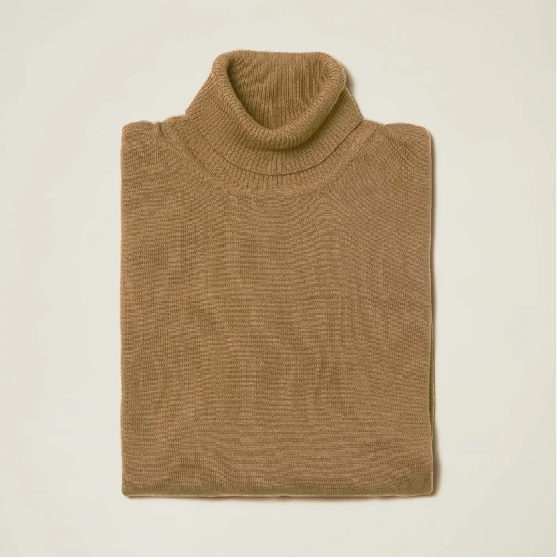 Inserch Coffee Turtleneck Sweater - SYM