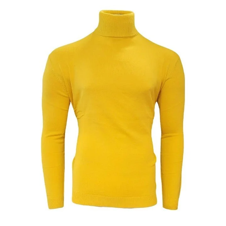 Lavane' Yellow Turtlenecks Sweater - SYM